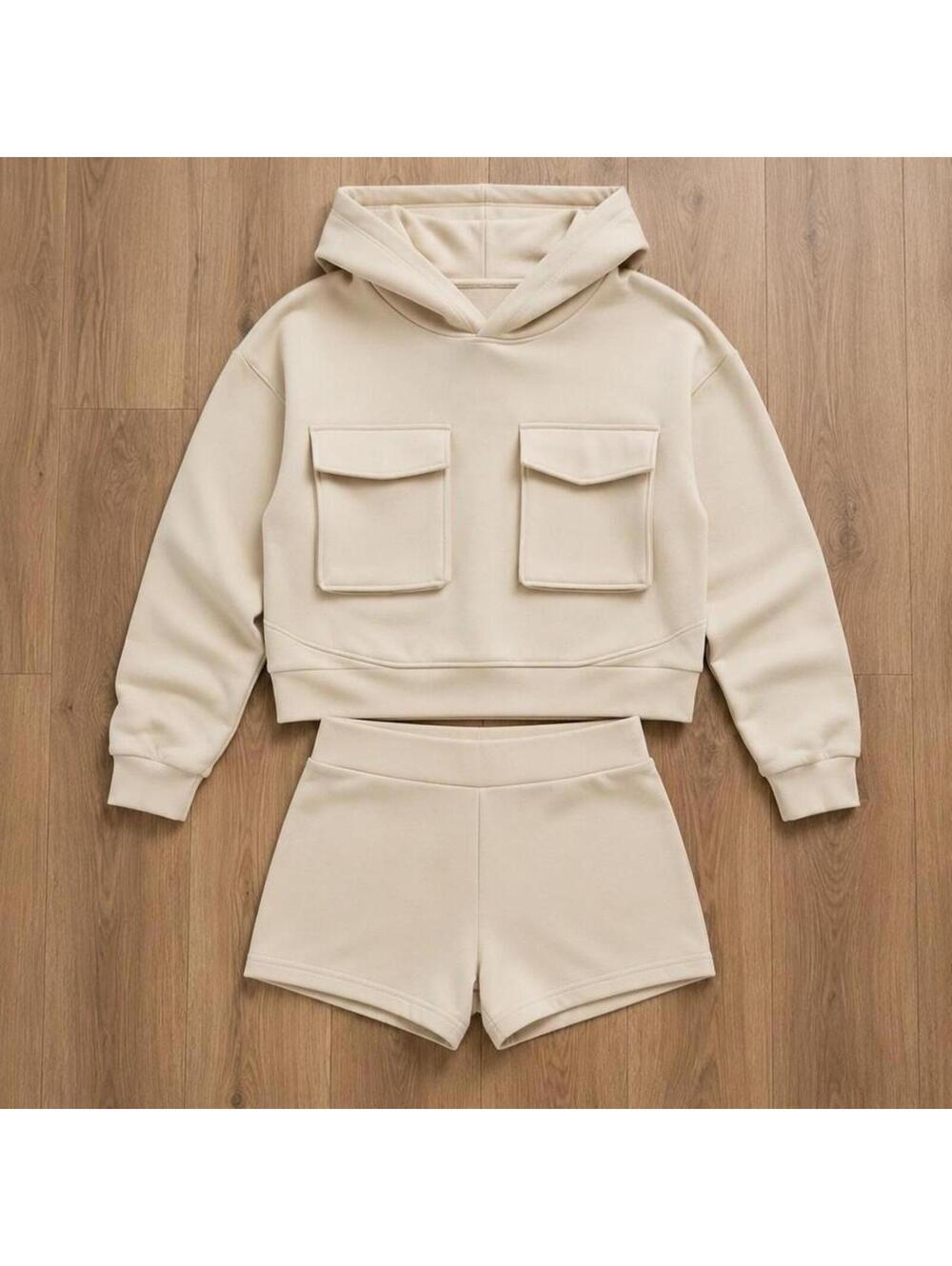 Khaki Cargo Casual Set 🤎 | Varies Sizes  | NWOT
